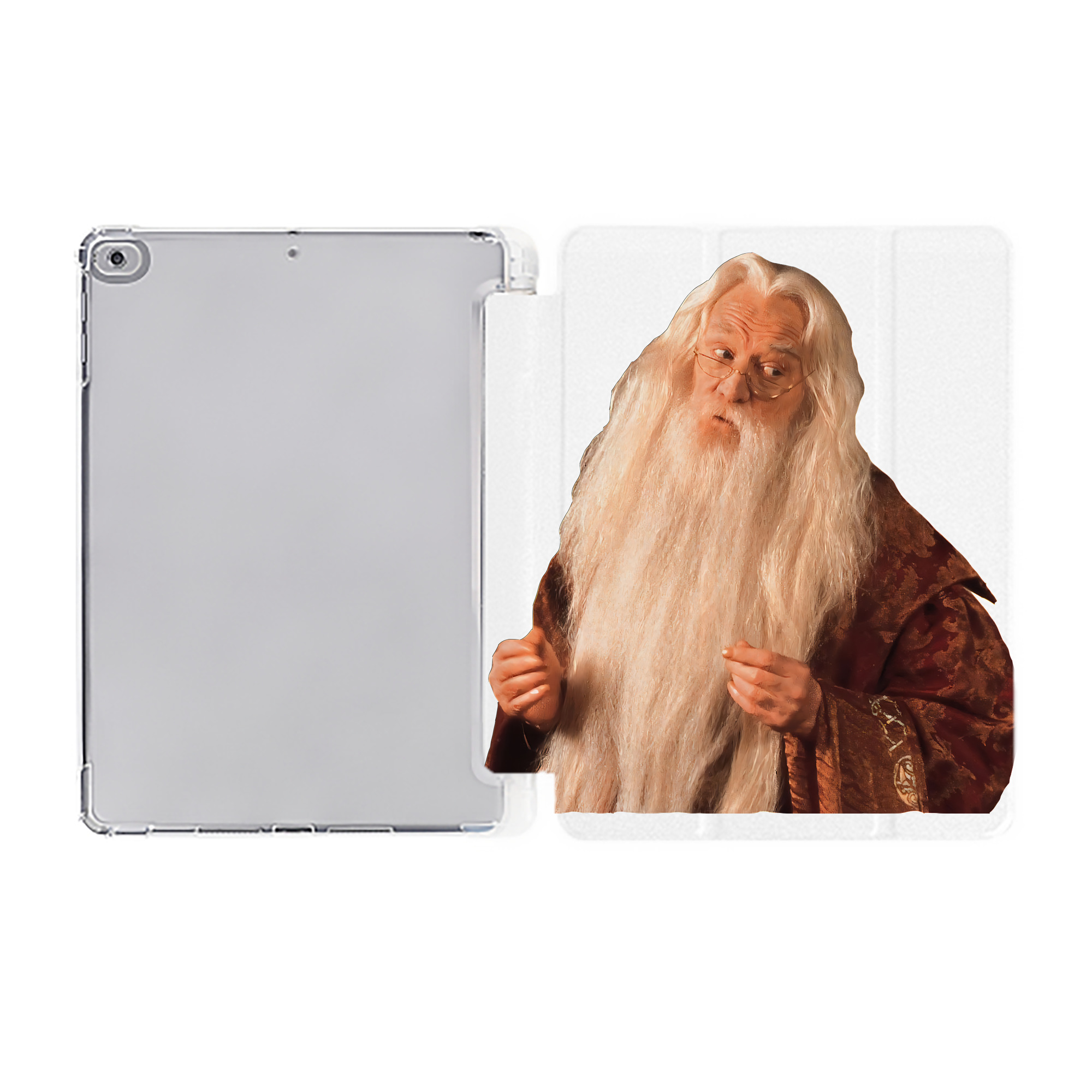 （画像用） Harry Potter ハリー・ポッターシリーズ IPad ケース ペン収納付き 三つ折りスタンド PUレザー×シリコン 対応機種9.5/10.5/10.9インチ